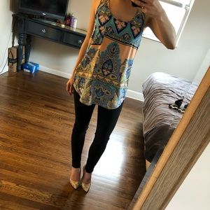 Paisley tank top